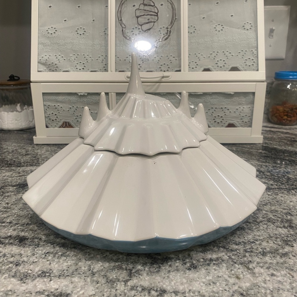 Space Mountain cookie jar